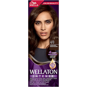 Wella Wellaton Intense 4/0 - Vopsea de Par Permanenta 110ml