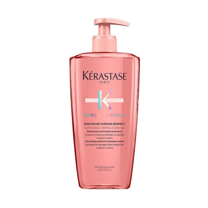 Kerastase Chroma Absolu Bain Riche - Sampon pentru Par Vopsit Sensibilizat Mediu si Gros 500ml