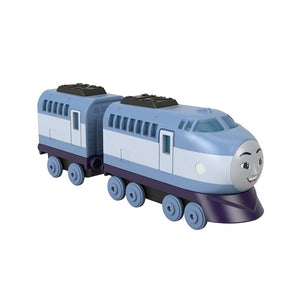 Fisher Price Thomas Locomotiva cu Vagon Push Along Kenji