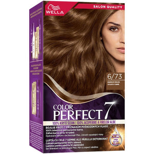 Wella Color Perfect 6/73 - Vopsea de Par Permanenta 135ml