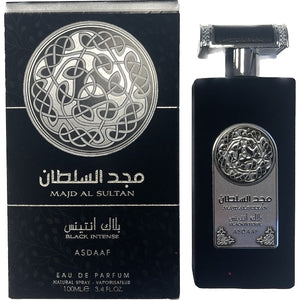 Lattafa Asdaaf Majd Al Sultan Black Intense - Apa de Parfum Pentru Barbati 100ml