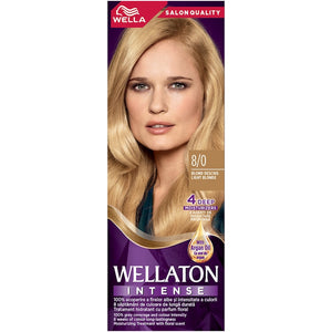 Wella Wellaton Intense 8/0 - Vopsea de Par Permanenta 110ml