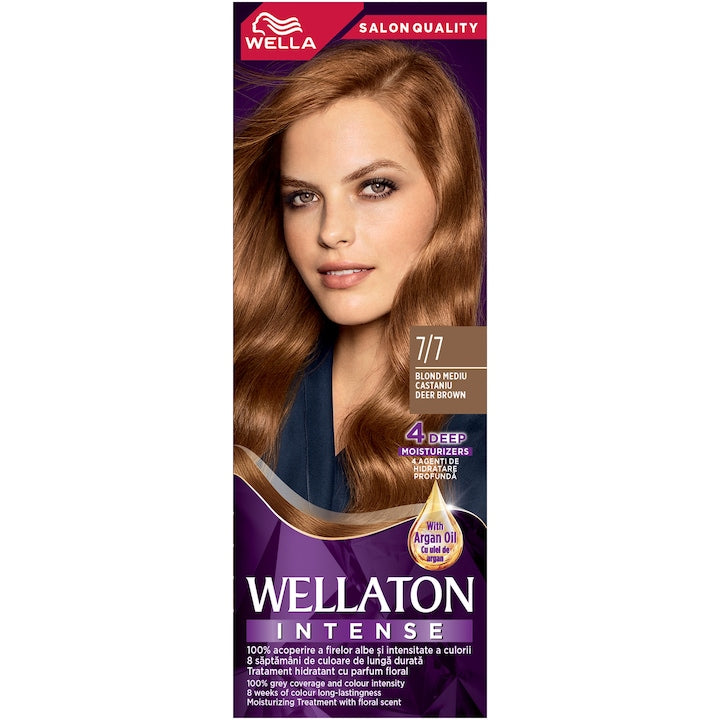 Wella Wellaton Intense 7/7 - Vopsea de Par Permanenta 110ml