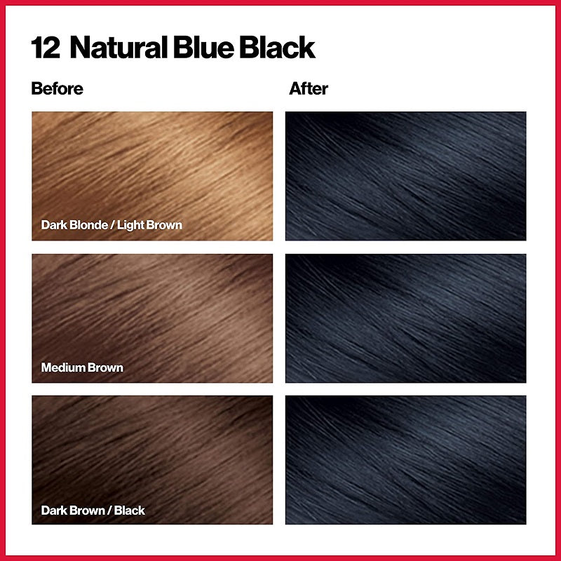 Revlon Colorsilk 12 Blue Black - Vopsea Permanenta