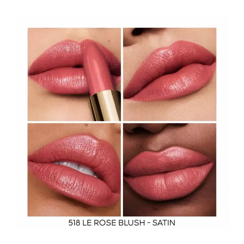 Guerlain Rouge Lipstick N518 Le Rose Blush - Ruj