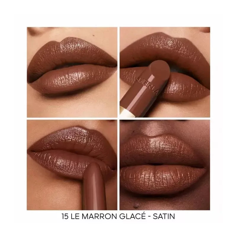 Guerlain Rouge Lipstick N15 Le Marron Glace - Ruj