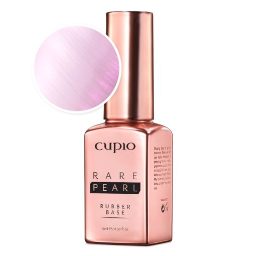 Cupio Rubber Base Rare Pearl - Lilac Mist 15ml