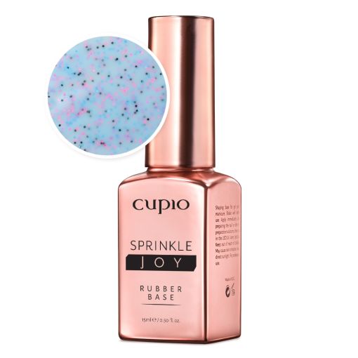 Cupio Rubber Base Sprinkle Joy - Blue Velvet 15ml