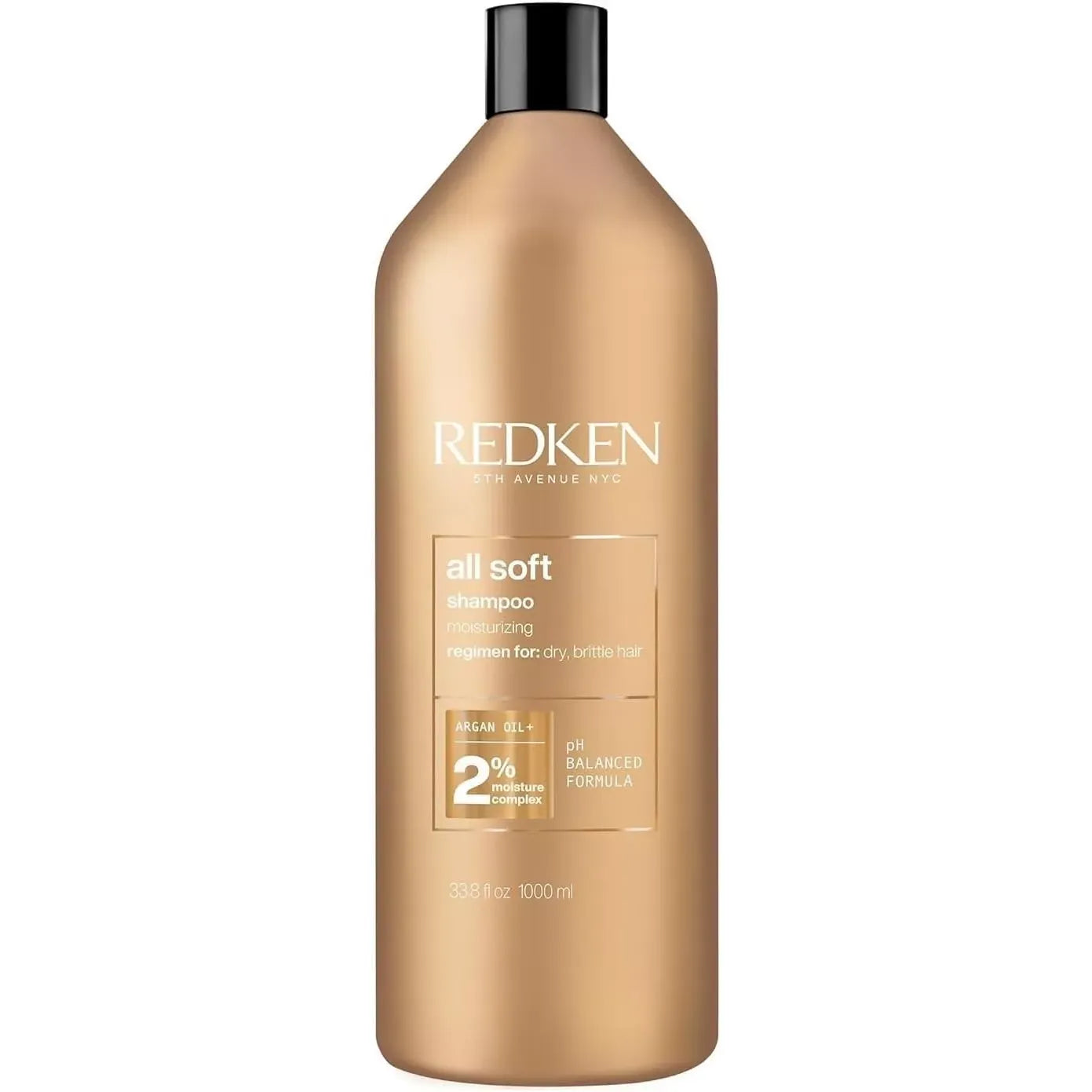 Redken All Soft 1000ml - Sampon cu Ulei de Argan Pentru Parul Uscat