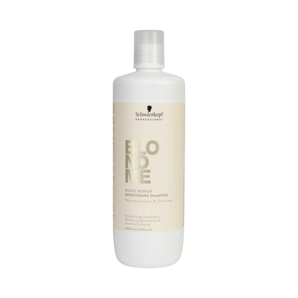 Schwarzkopf BLONDME Bond Repair Brightening Shampoo 300ml - Sampon Iluminator Pentru Par Blond