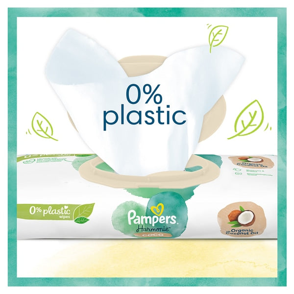Pampers Harmonie Coco 4x44buc - Servetele Umede 176buc