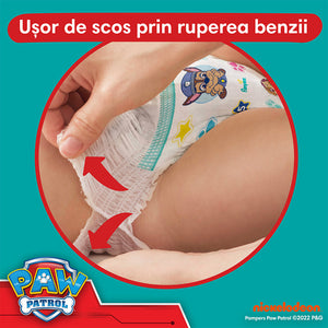 Pampers Pants Patrula Catelusilor Nr 4 9-15kg - Scutece 72buc