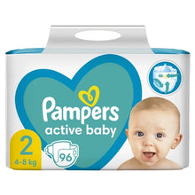 Încarcă imaginea în Galerie, Pampers Active Baby Nr 2 4-8kg - Scutece 96buc
