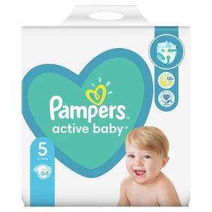 Pampers Active Baby Nr 5 11-16kg - Scutece 64buc