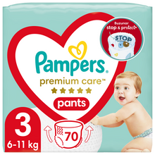 Încarcă imaginea în Galerie, Pampers Pants Premium Care Nr 3 6-11kg - Scutece 70buc
