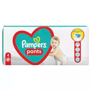 Pampers Pants Stop and Protect Nr 4 9-15kg - Scutece 52 buc