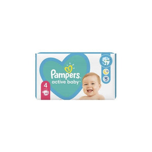 Pampers Active Baby Nr 4 9-14kg - Scutece 49buc