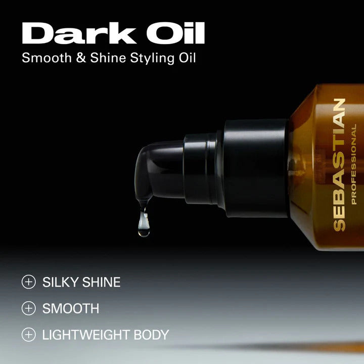 Sebastian Professional Dark Oil Silky Shine 100ml - Ulei Pentru Par Matasos si Stralucitor