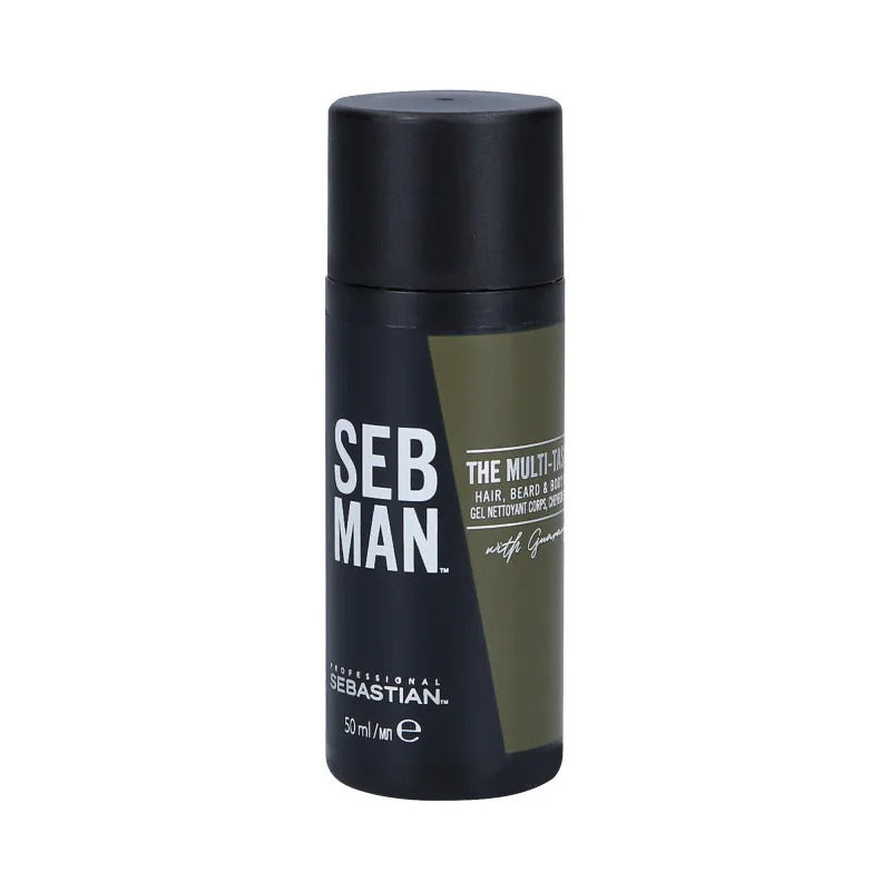 Sebastian Man The Multi-Tasker 3 in 1 Shampoo 50ml - Sampon Pentru Par si Corp