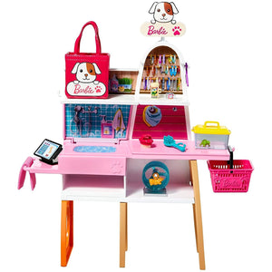 Barbie Set de Joaca Magazin Accesorii Animalute