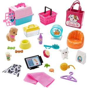 Barbie Set de Joaca Magazin Accesorii Animalute