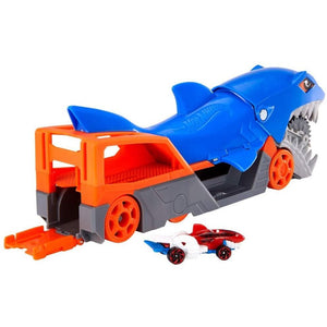 Hot Wheels Transportator Rechin cu Masinuta Inclusa