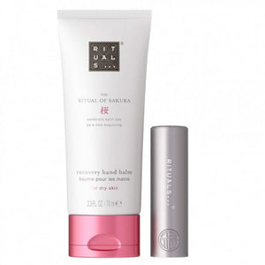 Rituals 24H Rescue Hand & Lips Balm - Set pentru Maini si Buze