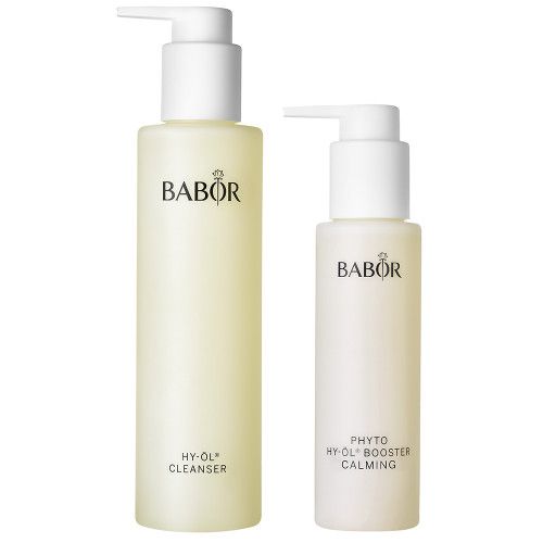 Babor HY-OL Cleanser 200ml si HY-OL Booster Calming 100ml- Set Demachiant