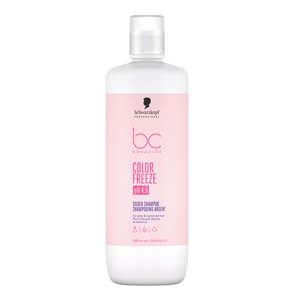 Schwarzkopf Professional BC Color Freeze Silver Ph4.5 1000ml - Sampon Pentru Neutralizarea Tonurilor