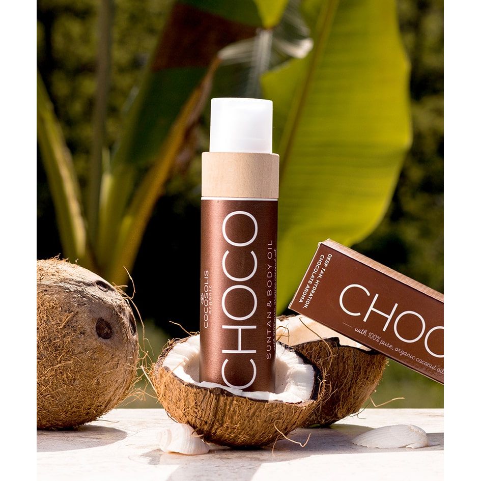 Cocosolis Choco Suntan & Body Oil 110ml – Ulei Organic de Bronzare Pentru Plaja și Solar