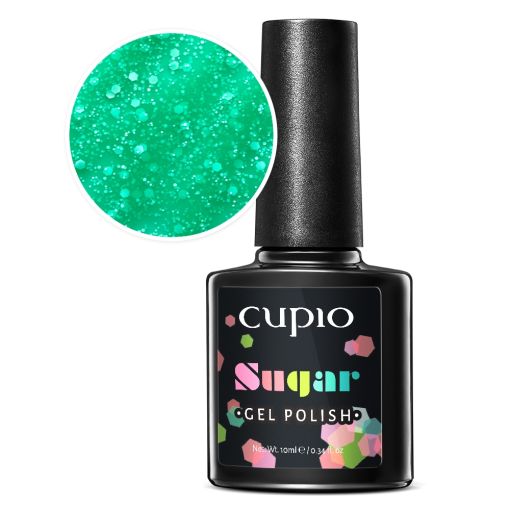 Cupio Sugar Collection - Oja semipermanenta Sweet Green 10ml