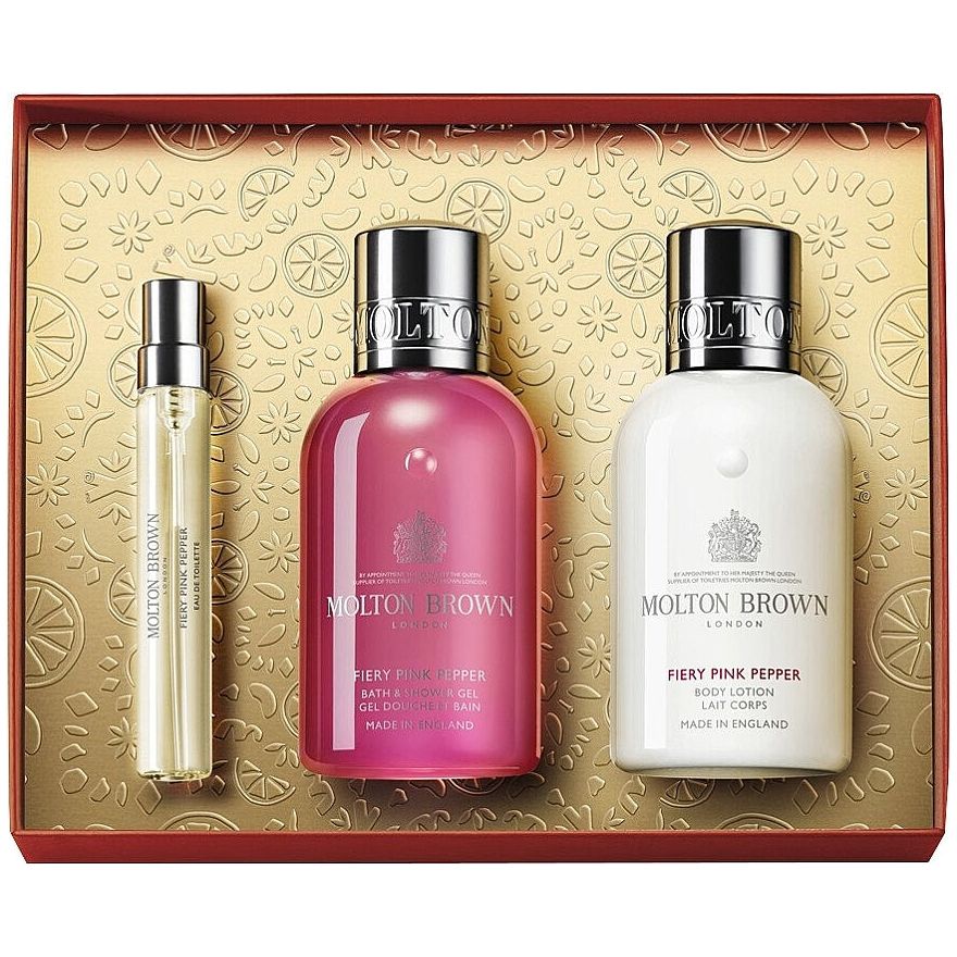 Molton Brown Fiery Pink Pepper Travel Collection - Set - Beauty Lounge