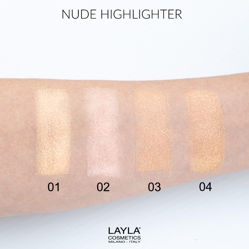Layla Cosmetics Nude Highlighter Top Cover No 1 - Iluminator
