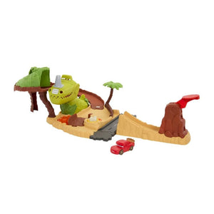 Cars Set de Joaca Dino si Masinuta Cave Fulger Mcqueen