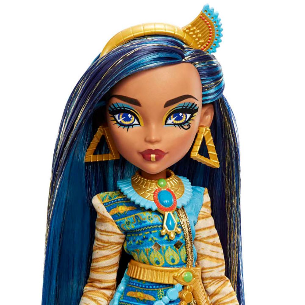 Monster High Papusa Cleo Denile cu Animalut si Accesorii