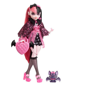 Monster High Papusa Draculaura cu Animalut si Accesorii