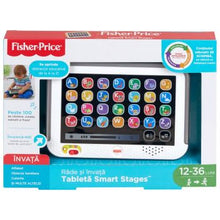 Încarcă imaginea în Galerie, Fisher Price Tableta Educativa cu 3 Niveluri de Dezvoltare Limba Romana
