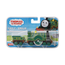 Încarcă imaginea în Galerie, Fisher Price Thomas Locomotiva cu Vagon Push Along Emily
