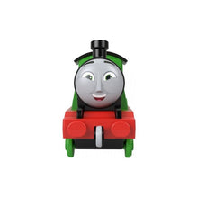 Încarcă imaginea în Galerie, Fisher Price Thomas Locomotiva cu Vagon Push Along Henry
