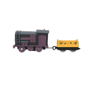 Fisher Price Thomas Locomotiva Motorizata Diesel cu Vagon