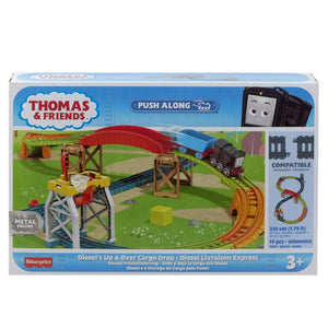 Fisher Price Thomas Set de Joaca cu Locomotiva Push Along Diesel