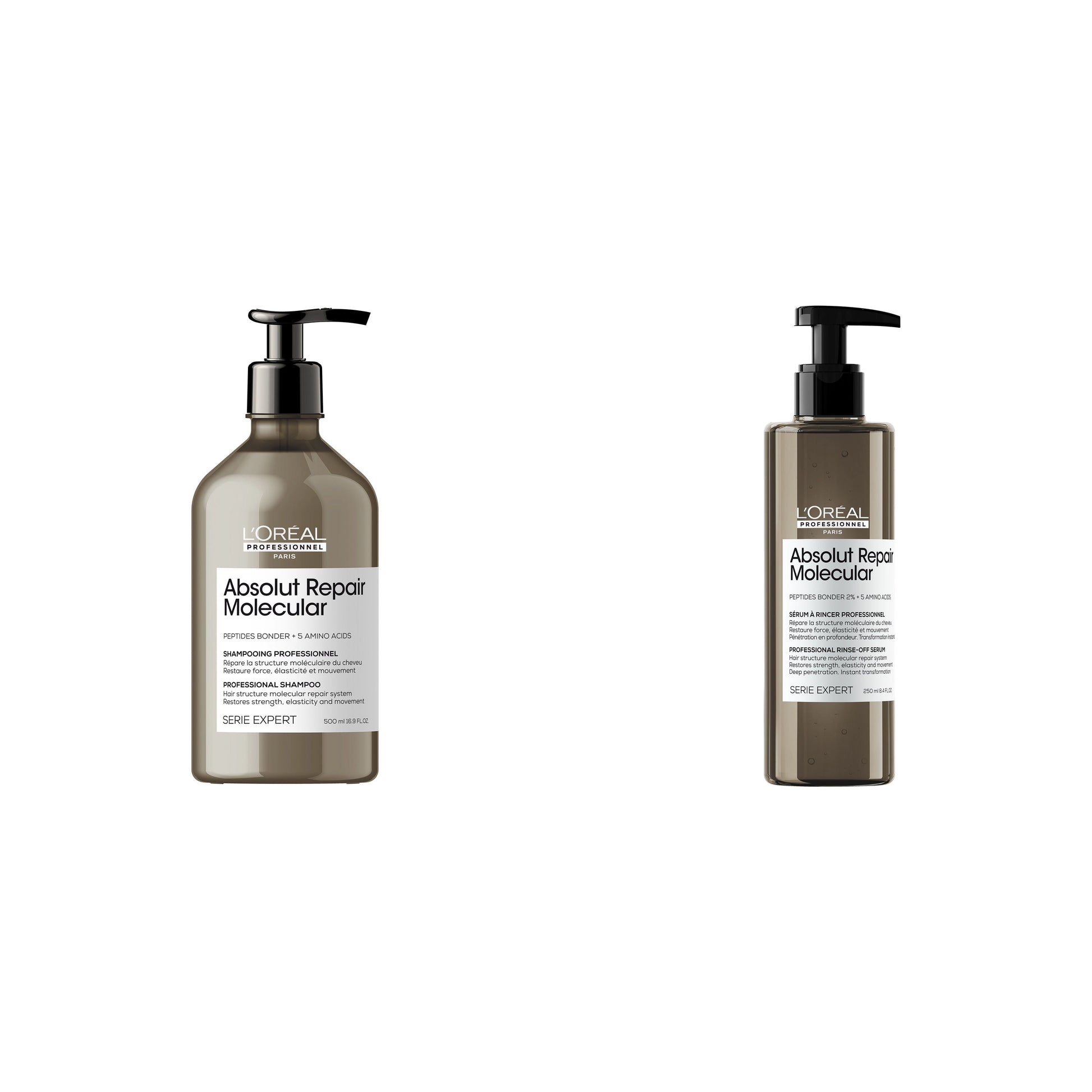 Set L’Oreal Professionnel Absolut Repair Molecular - Sampon 500ml si Serum 250ml - Beauty Lounge