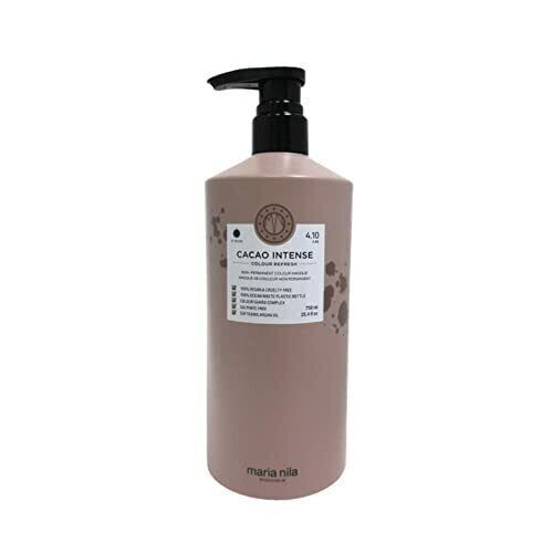 Maria Nila Colour Refresh Cacao Intense 4.10 - Masca de Par Nuantatoare 750ml