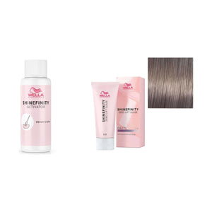 Set Wella Professionals Shinefinity - Activator 2% 60ml si Vopsea 06/71 60ml