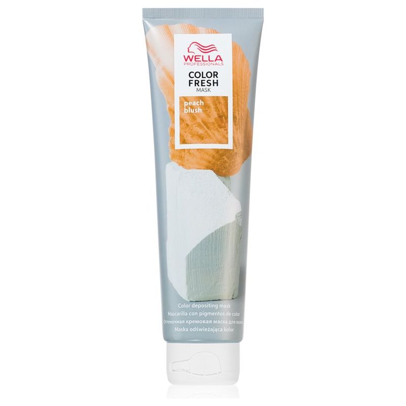 Wella Professionals Color Fresh Create Mask Peach 150ml - Masca cu Pigment Piersica - Beauty Lounge