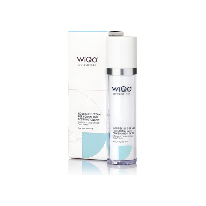 WIqo Crema Nutritiva si Hidratanta de Fata 50ml - Pentru Ten Normal si Mixt - Beauty Lounge