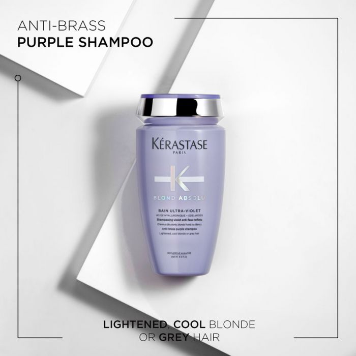 Set Kerastase Blond Absolu 2 x Bain Ultra-Violet - Sampon 250ml - Beauty Lounge