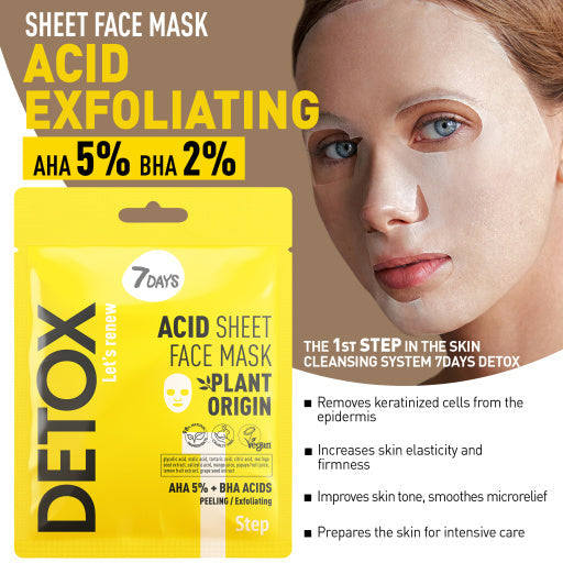 7DAYS Set Cadou Detox Professional Complex Care 3 Produse
