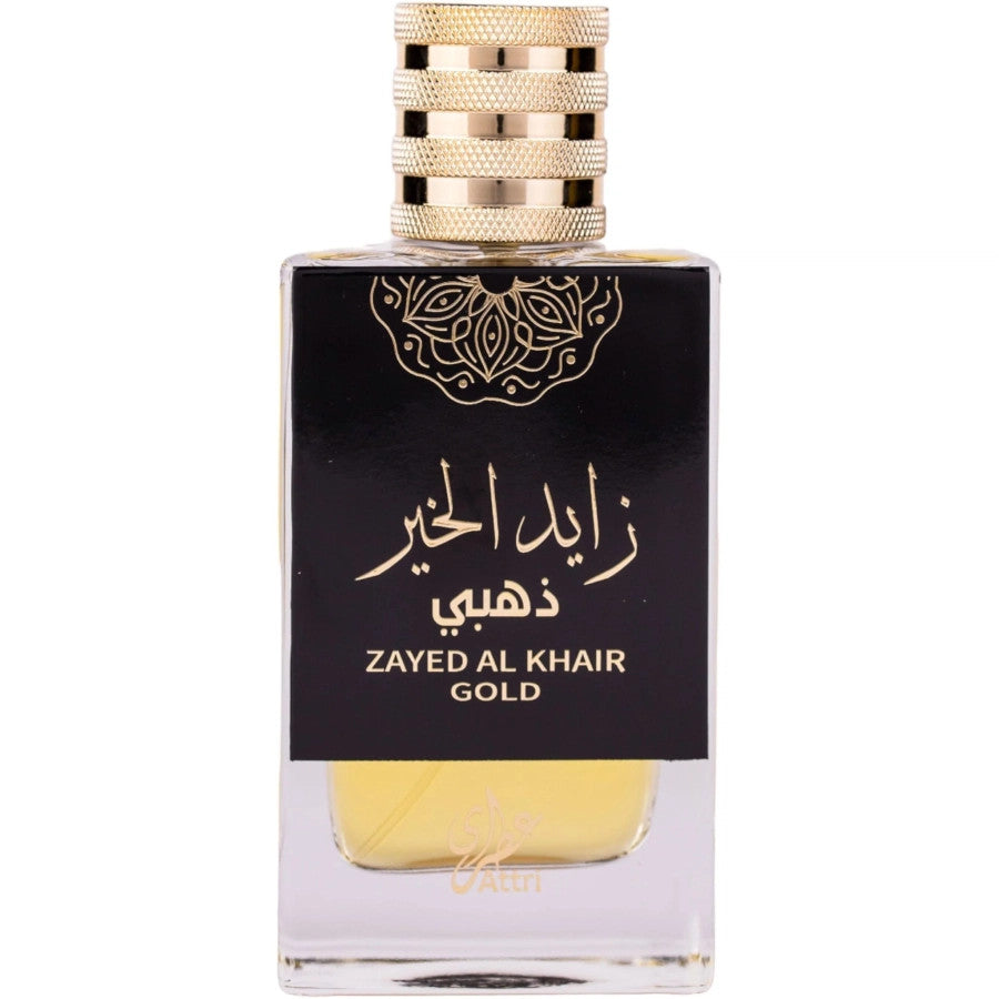 Attri Zayed Al Khair Gold 100ml - Apa de Parfum Pentru Barbati