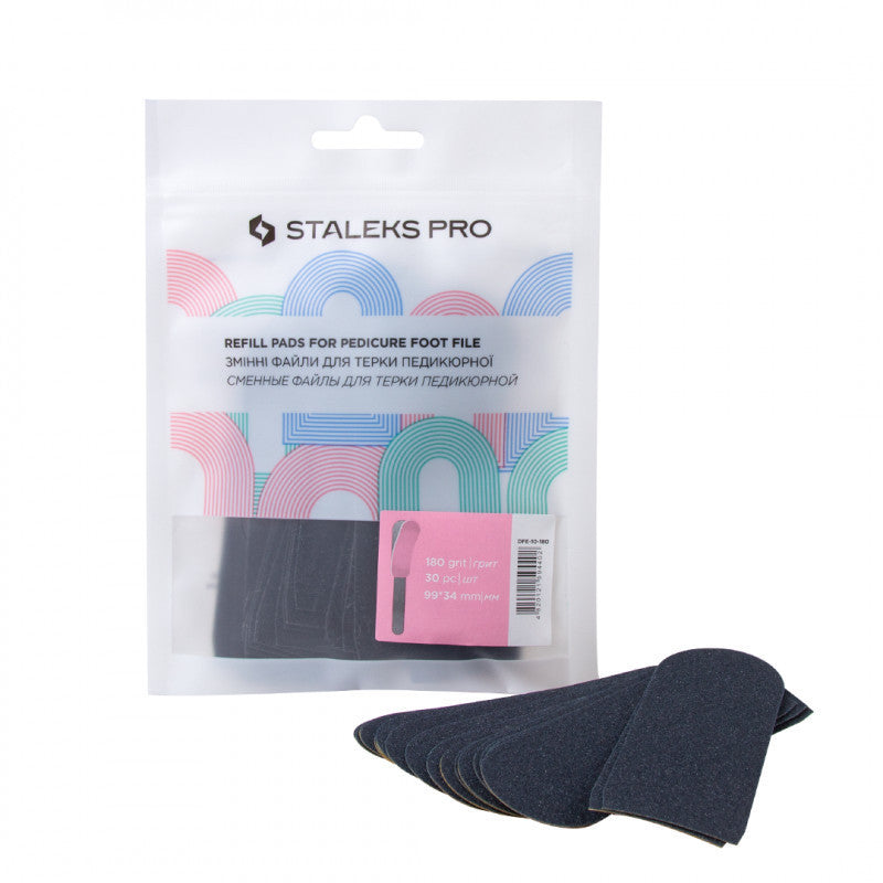 Staleks Set Rezerve - Pila pentru Baza Metalica Pedichiura cu Granulatie 180 - Beauty Lounge